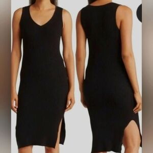 Magaschoni Elegant Black Asymmetrical Dress